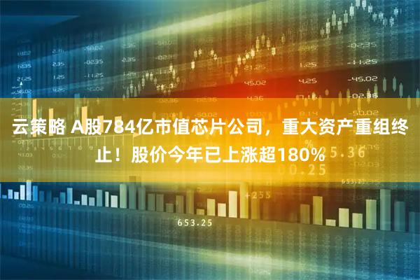 云策略 A股784亿市值芯片公司,重大资产重组终止!股价今年已上涨超180%